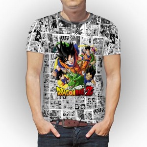 Camiseta FullArt Manga Dragonball Mod.1